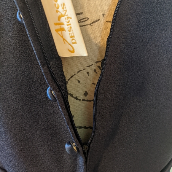 Prom / Cocktail / Evening Dress by Alyce Designs Floor Length Sexy Split - Picture 7 of 7